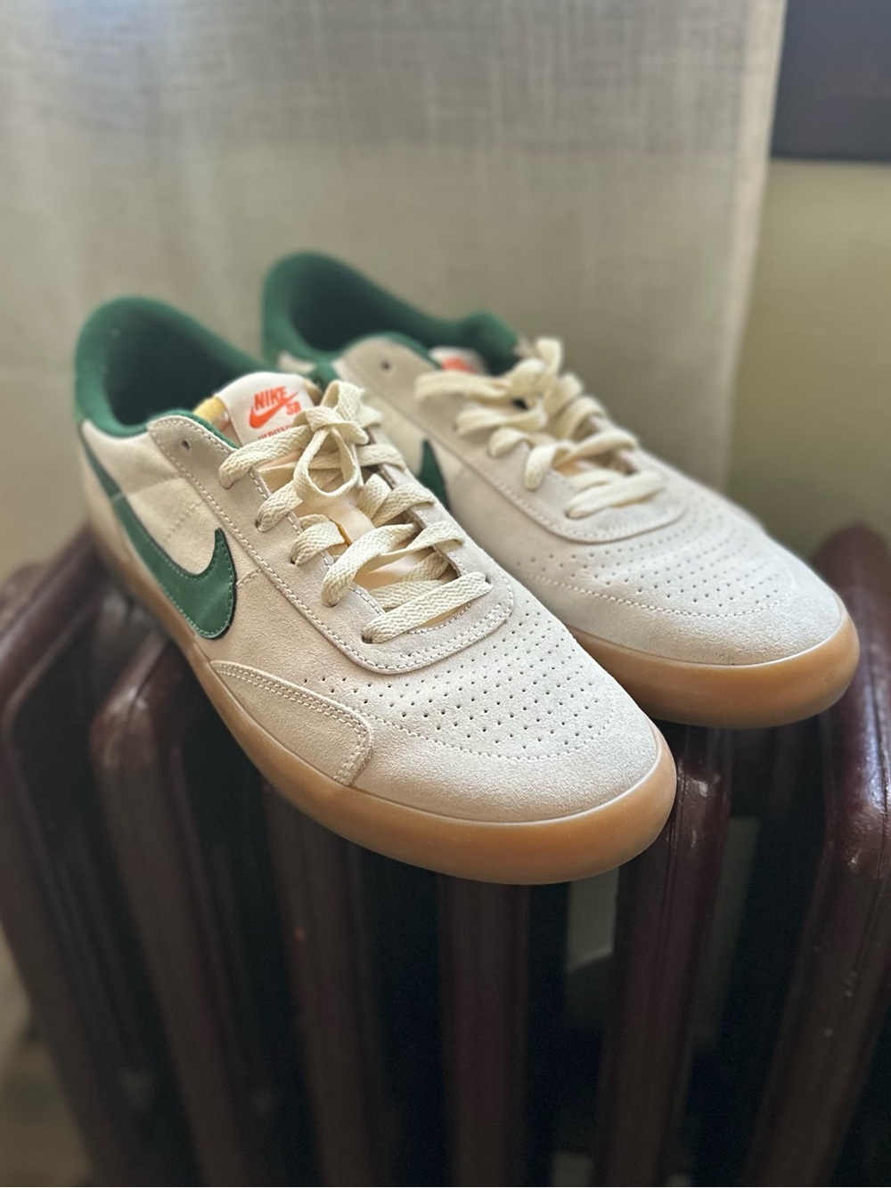 Nike SB Heritage Vulc Mens Sneakers Shoes Size 9 Green